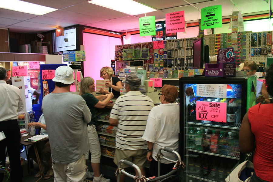 Inside the Southampton Stationary sale