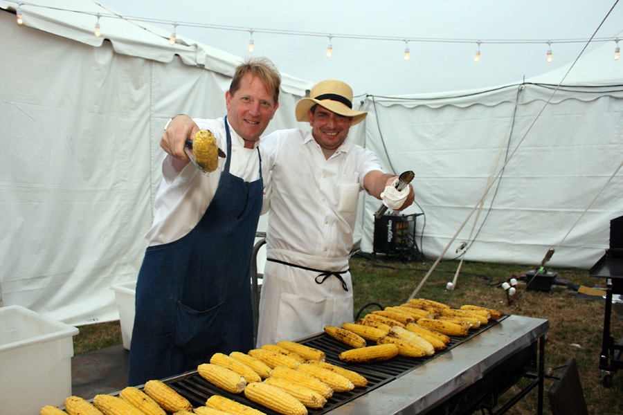 Joey Campanaro of NYC's The Little Owl and Colin Ambrose of Estia's Little Kitchen