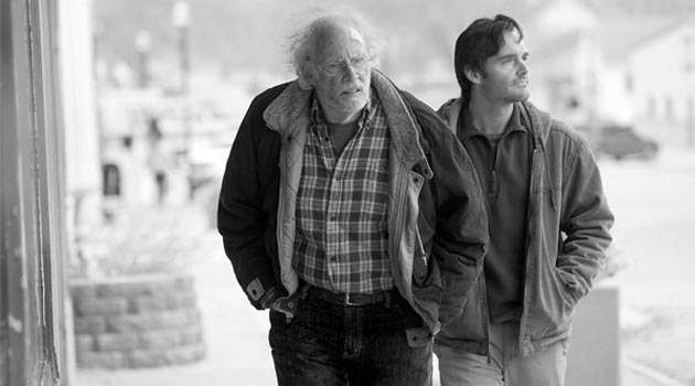 Bruce Dern and Will Forte in "Nebraska."