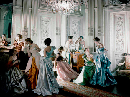 Cecil Beaton Photograph of Charles James Gowns 1948