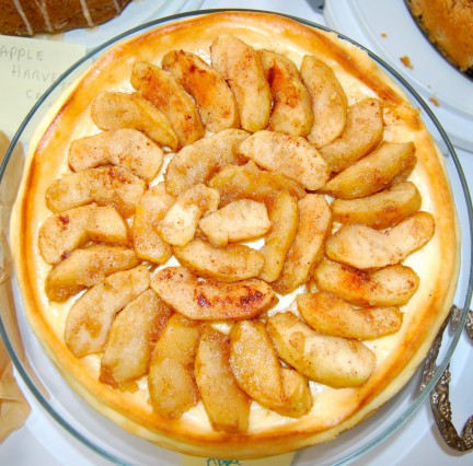 Stacy Dermont's apple cheese cake