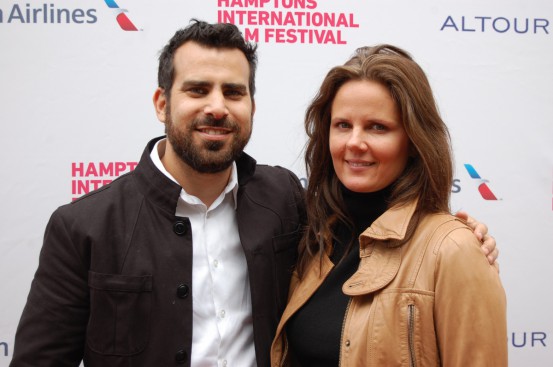 Matt Goldman and Elizabeth L. Gilbert. Photo credit: Brendan J. O'Reilly