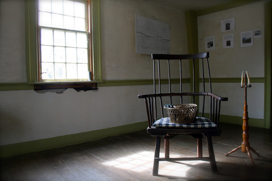 Inside the Halsey House in Southampton