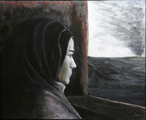 Oil on canvas by Jules Roy