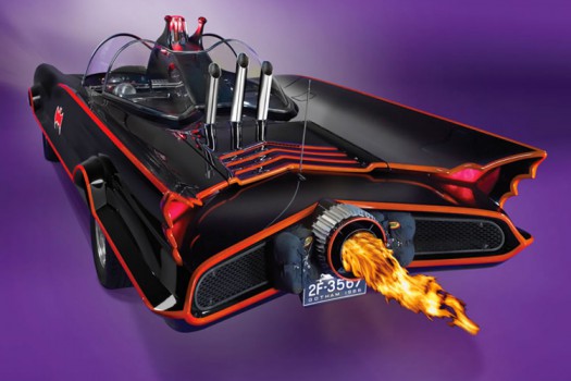 Authentic 1966 Batmobile by Fiberglass Freaks, hammacher.com
