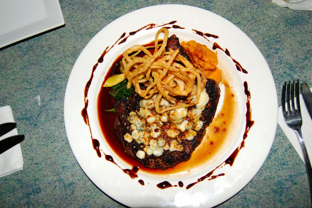 Jerry & the Mermaid's steak.