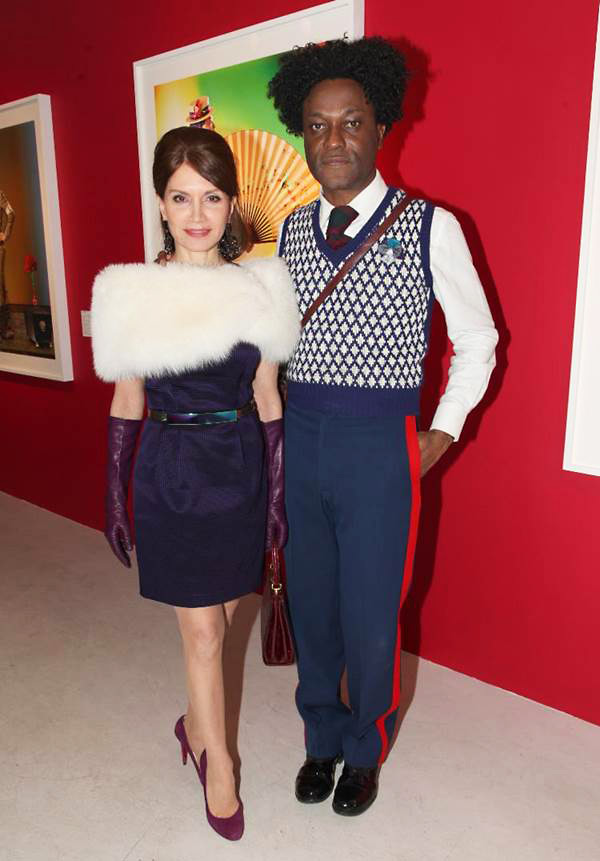 Jean Shafiroff and Iké Udé