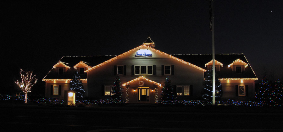 Dan's Papers Office Holiday Christmas Lights
