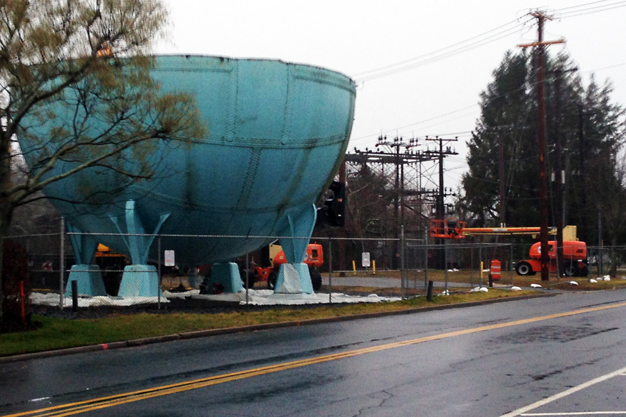 The East Hampton Hortonsphere "Gas Ball"