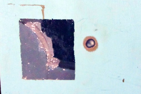 Old Whalers Church art detail