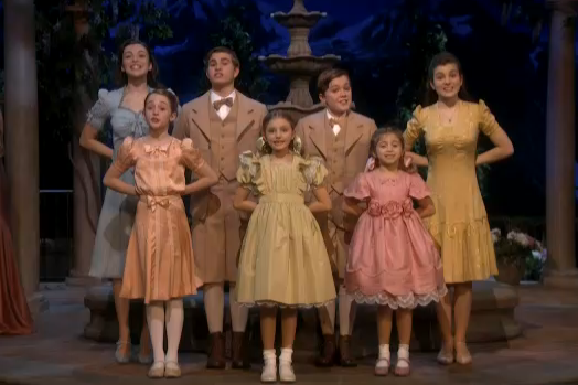 "The Sound of Music" on NBC. Ella Watts Gorman on the right.