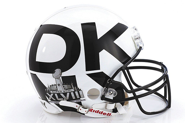 Donna Karan's CDFA helmet for DKNY