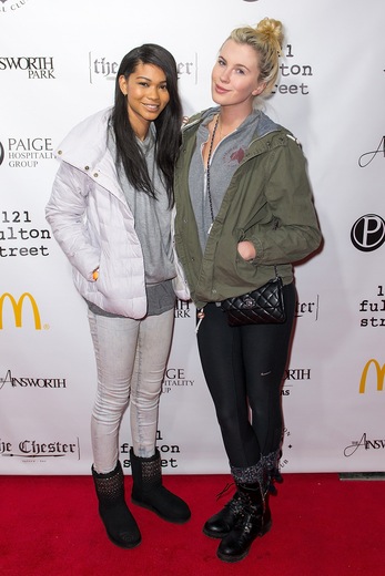 Chanel Iman and Ireland Baldwin