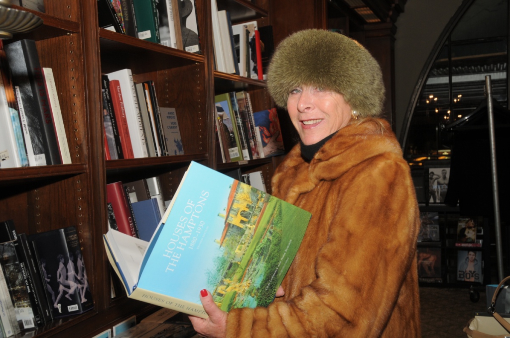 Anne Easton (Douglas Elliman Real Estate, NYC and the Hamptons) is familiar with many of the homes in the book