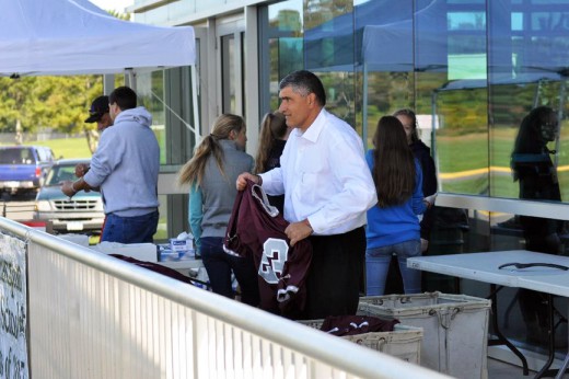 East Hampton Athletic Director Joe Vasile-Cozzo