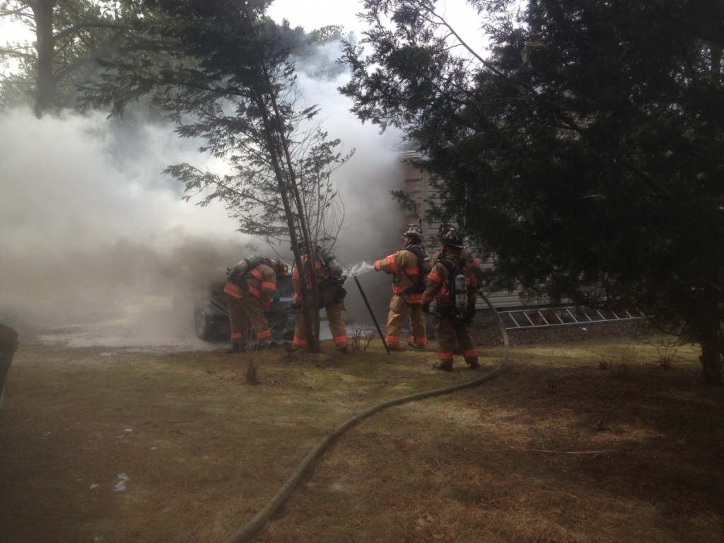 southampton truck fire