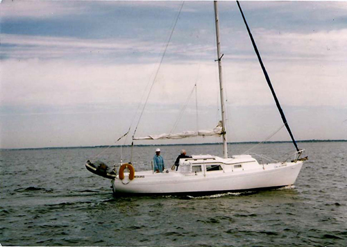 Mark Llewellyn Chapman at sea