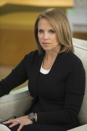 Katie Couric on "Law and Order: Special Victims Unit." Photo credit: Michael Parmelee/NBC