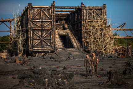 Noah's ark, in Paramount Pictures' "Noah."