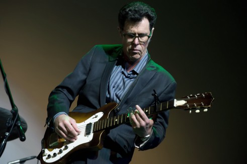 Bass guitarist Jeff Tumes