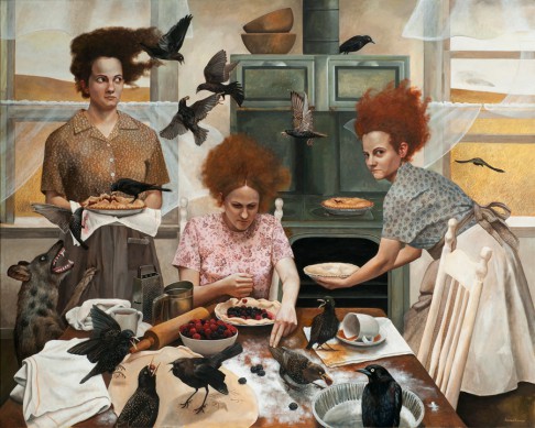 "The Visitors" by Andrea Kowch