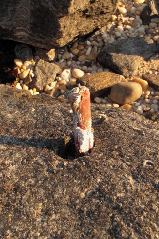 Explosives found in Noyac on Sunday.