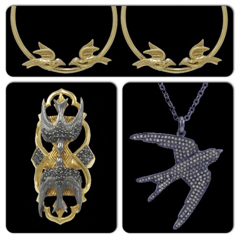 Bird Jewelry by Amy Zerner