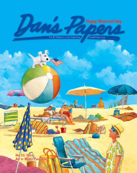 Mickey Paraskevas Dan's Papers cover for Memorial Day 2014