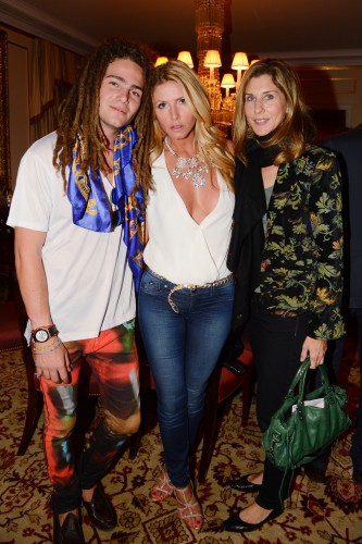 Morgan O'Connor, Szilvia Szalontai, Monica Seles <br>Photo Credit: Patrick McMullan