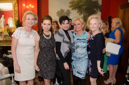 Pamela Morgan, Jean Shafiroff, Arlene Lazare, Wendy Federman and Jane Pontarelli. 