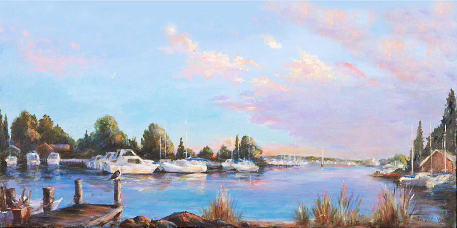 "Greenport Harbor" by Terrence Joyce