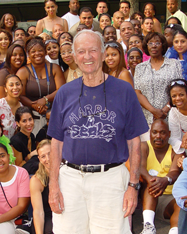 Tony Duke at his beloved Boys & Girls Harbor