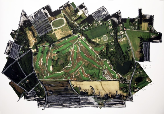 Lili Almog "Atlantic Golf Club" Courtesy Vered Gallery