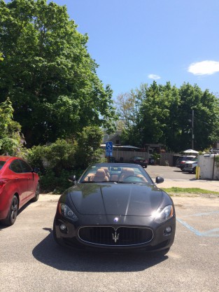 Maserati in Southampton Village May 30. 