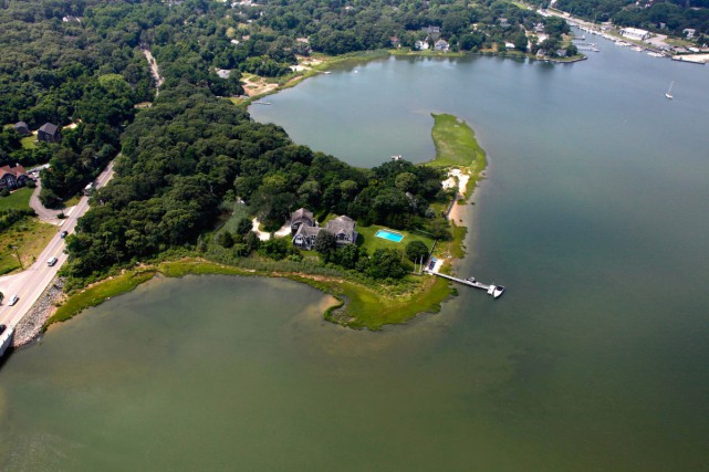 The Kardashians are renting this whole peninsula in the Hamptons. Photo: Cully/EEFAS