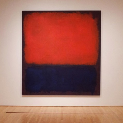 Mark Rothko's "No. 14" at SF Moma