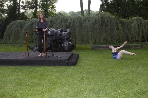 Emma Engel (right) and Elizabeth Burdge Performance Arts, Interpretative Dance and Original Choreography, A Rock, A River, A Tree- Ross School HS