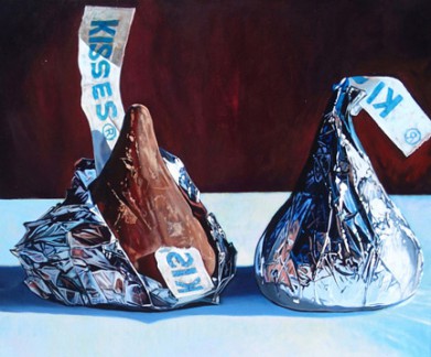 "Exposed Kiss" by Scott Hewett, Courtesy Water Mill Museum