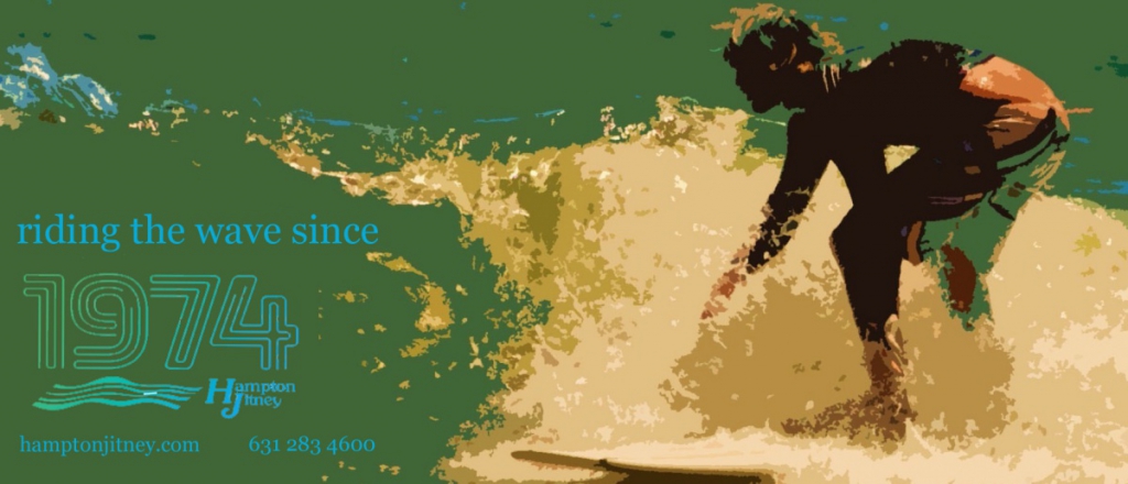 Hampton Jitney 40th Anniversary Bus Wrap by Lynn Mara.