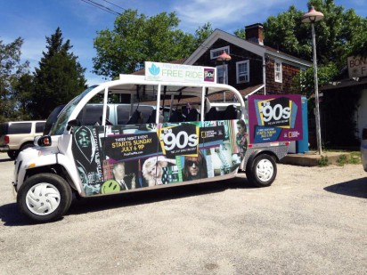Hamptons Freeride's 1990s-themed NatGeo car