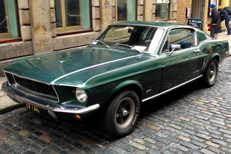Steve McQueen's famous 1968 Ford Mustang fastback from Bullitt