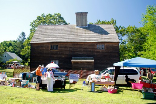 At the Cutchogue Antique Show