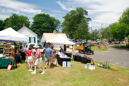 At the Cutchogue Antique Show
