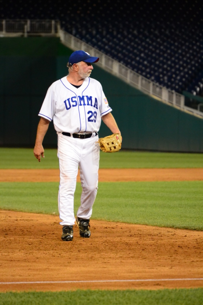 Tim Bishop played third base.