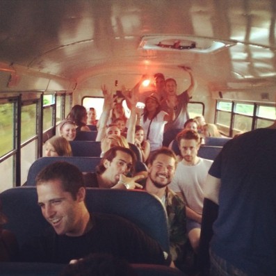 Hampton Hopper's first full bus