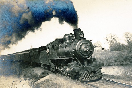 LIRR engine 217 at Water Mill