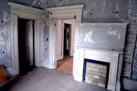 Inside the Nathaniel Rogers House in Bridgehampton