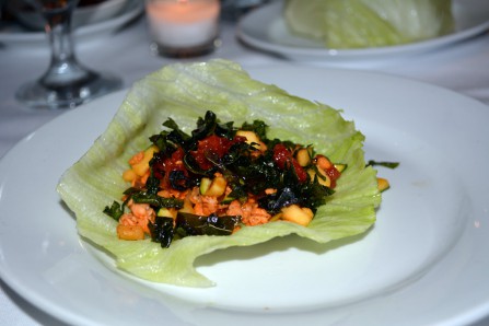 Lettuce Wrap at Red Stixs in Water Mill