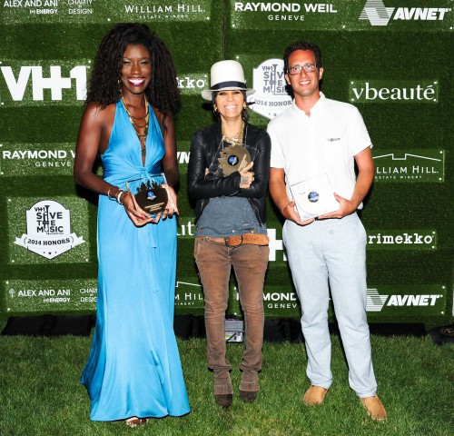 Bozoma Saint John, Linda Perry and Nathan Cohen.