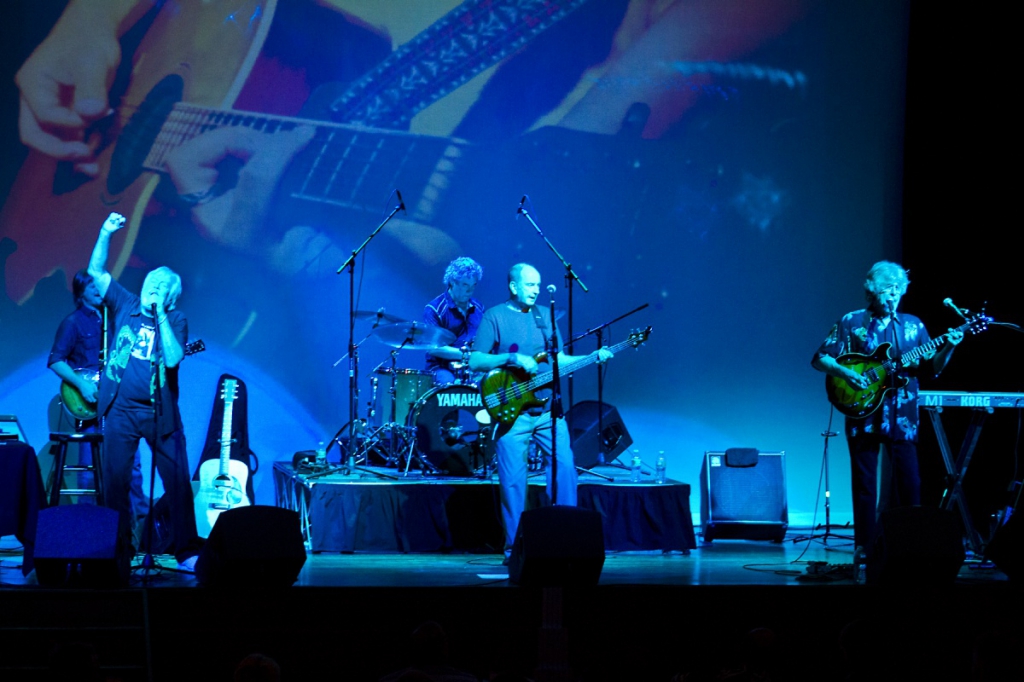 The Lovin' Spoonful on the Suffolk Theater stage.